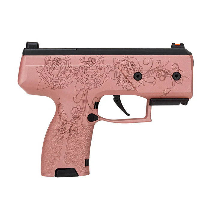 Rose Gold Engraved Compact Launcher-Toy