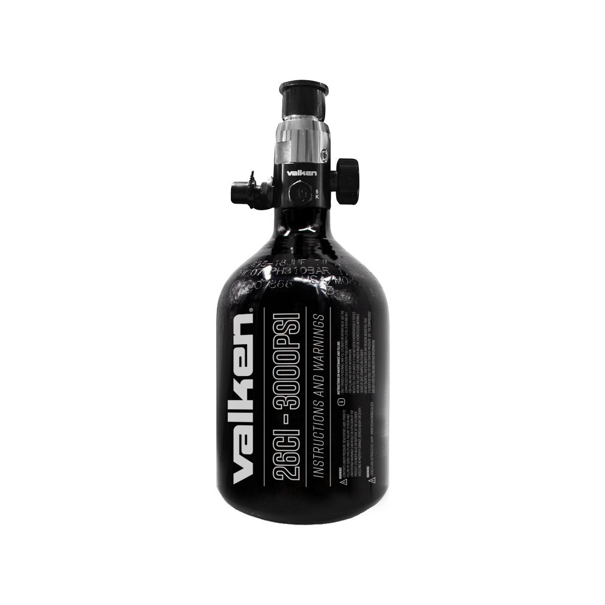 Valken V2.0 26ci 3000psi Paintball Compressed Air System