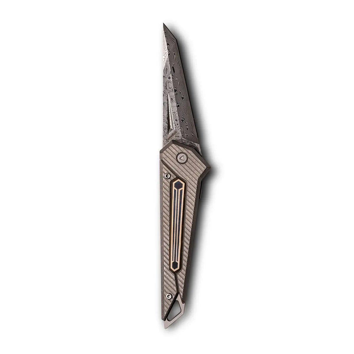 Damascus KAMETA - SW Titanium Scales
