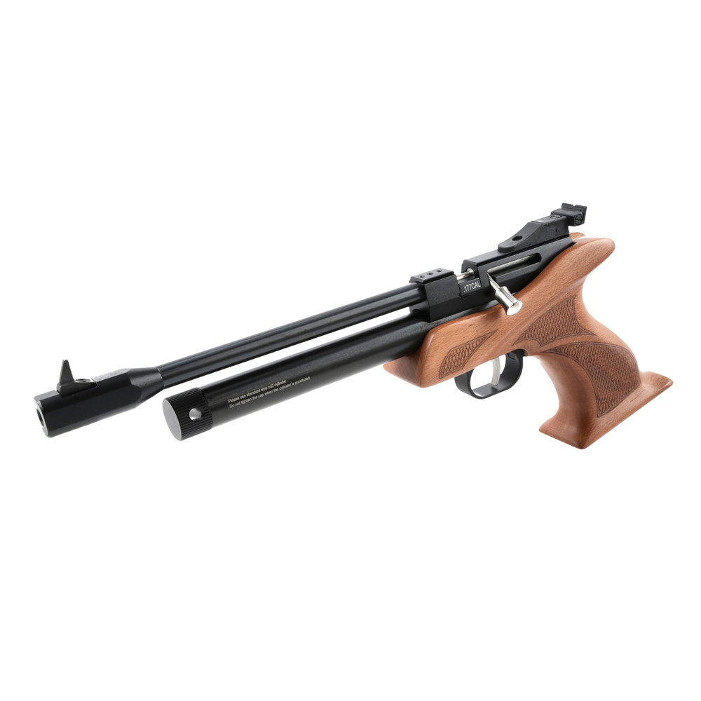 CP1-M CO2 5.5mm .22 caliber air gun, solid wood body, 500fps CO2 toy