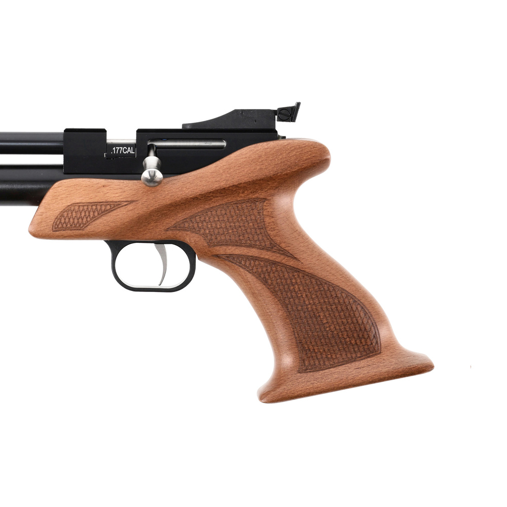 CP1-M CO2 5.5mm .22 caliber air gun, solid wood body, 500fps CO2 toy