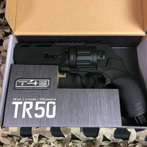 T4E TR 50 - .50 CAL PAINTBALL PISTOL REVOLVER-TOY