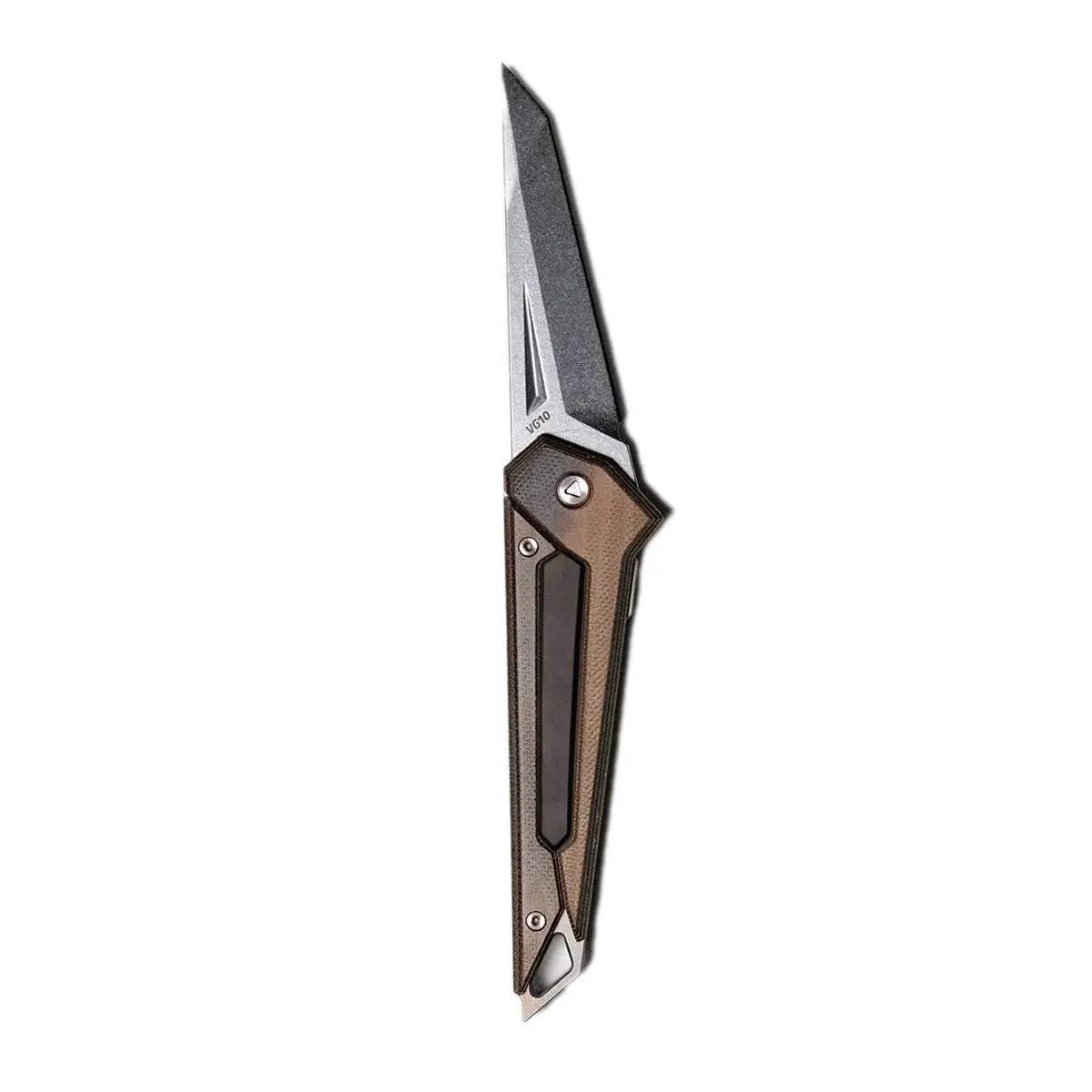 Stonewash KAMETA - G10 Amber Black Scales