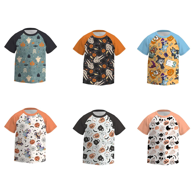 Boys' Halloween Six-Print Raglan T-Shirt