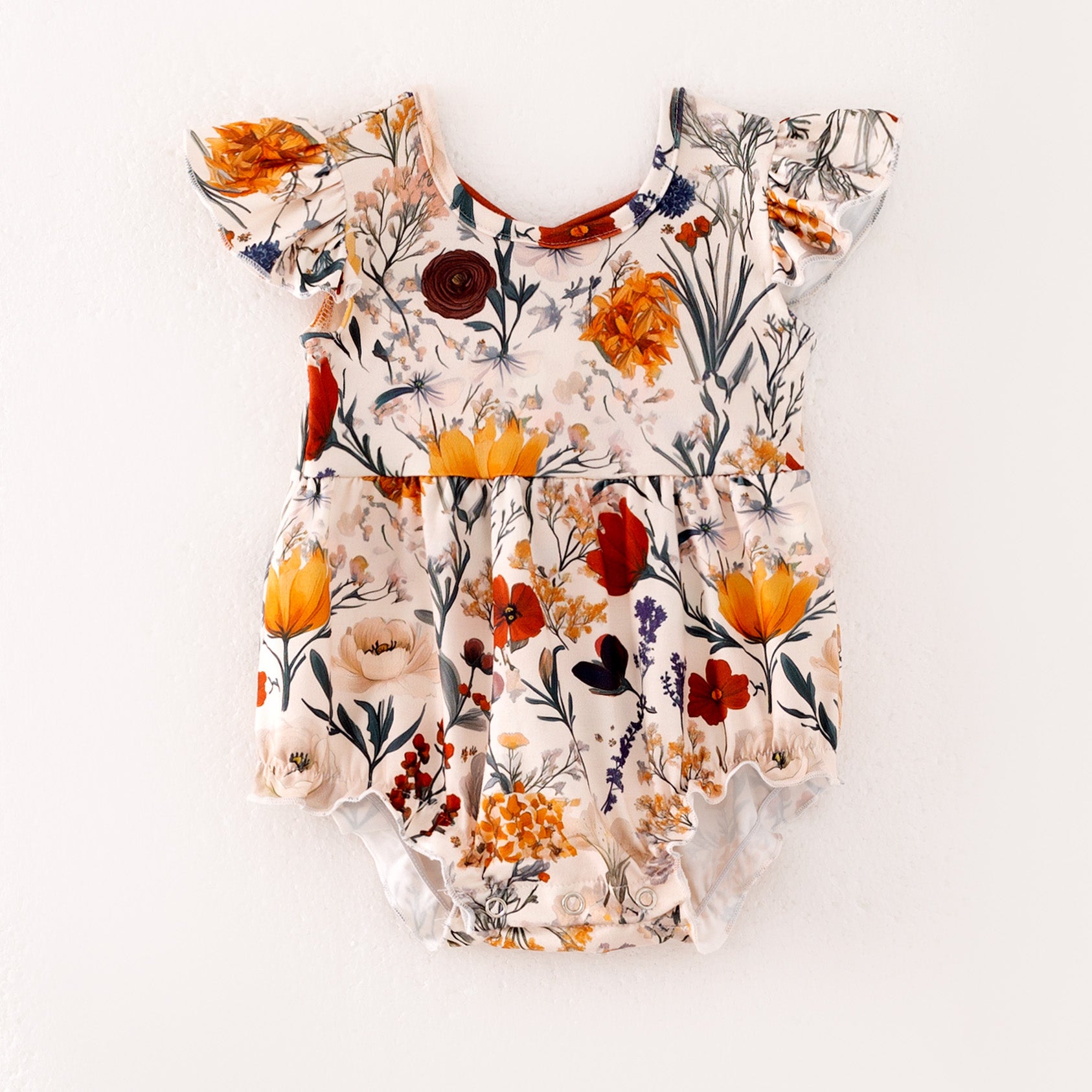 Family Halloween Floral Print Dress, Set & Romper