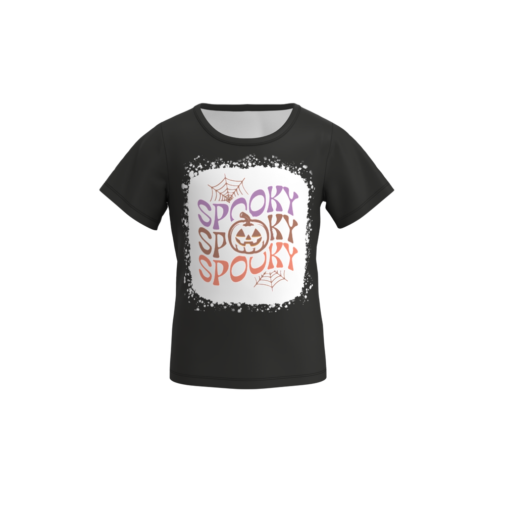 Girls' Halloween Graphic Short-Sleeve Top