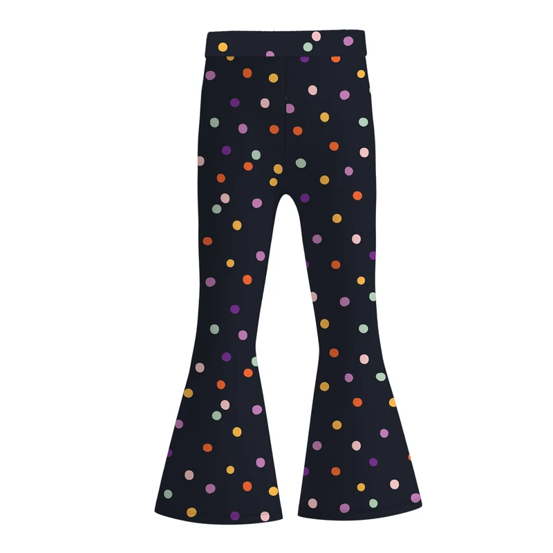 Girls' Halloween Eight-Print Flare Bell Pants