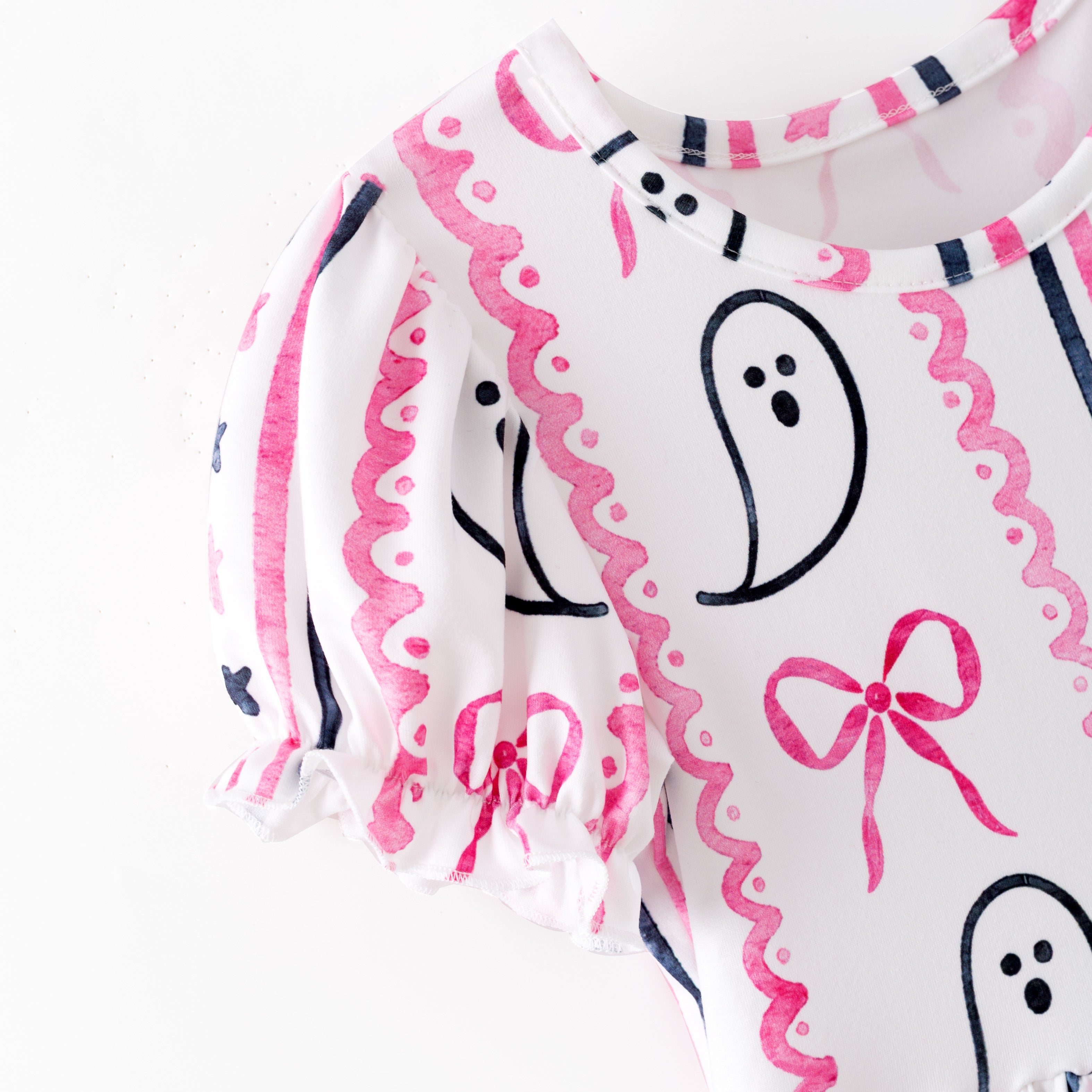 Girls' Halloween & Thanksgiving Cartoon Print Dress