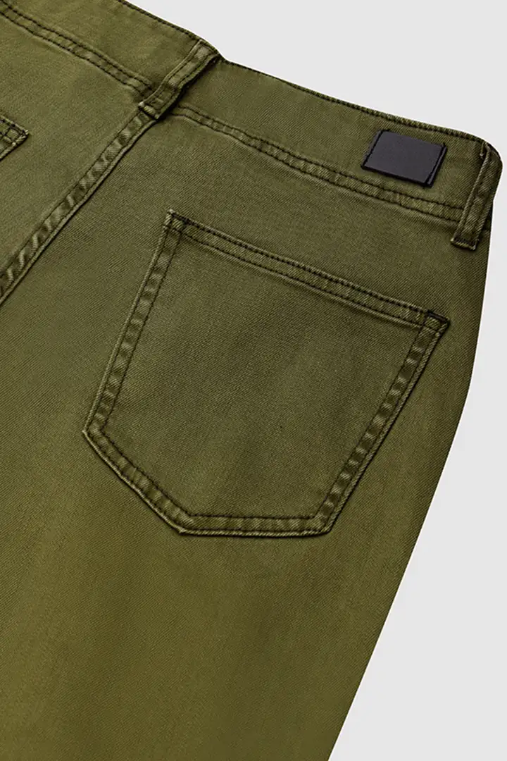 ⚡Last stock⚡- Double Button Mid Waist Straight Leg Pants (2/2)