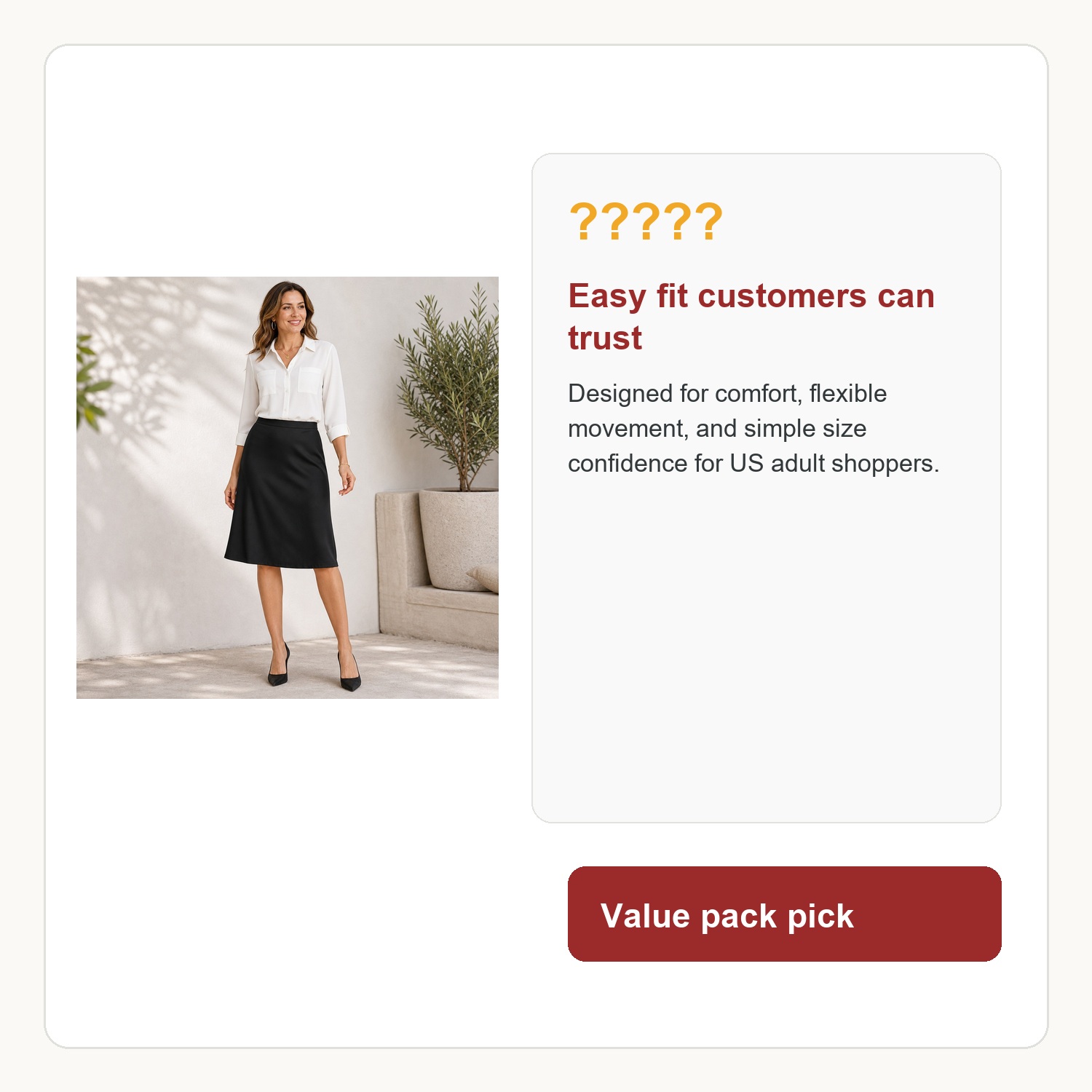 Women's Summer Pull-On Slip Skirts - 8 Pack