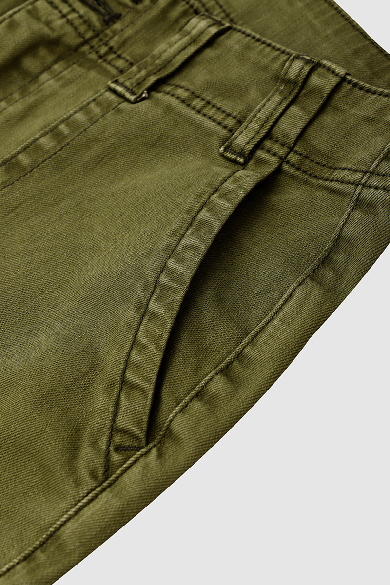 ⚡Last stock⚡- Double Button Mid Waist Straight Leg Pants (1/2)
