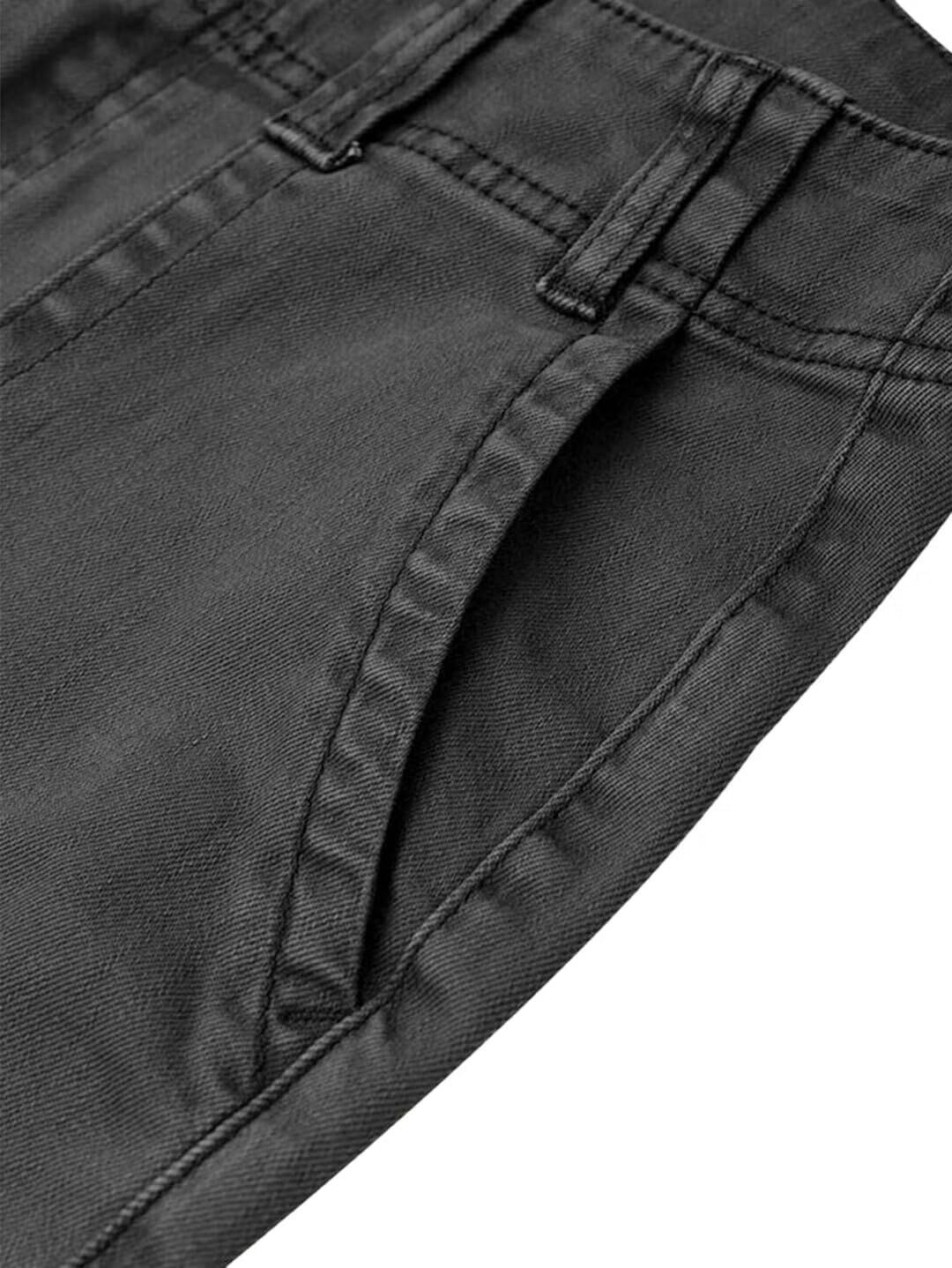 ⚡Last stock⚡- Double Button Mid Waist Straight Leg Pants (2/2)