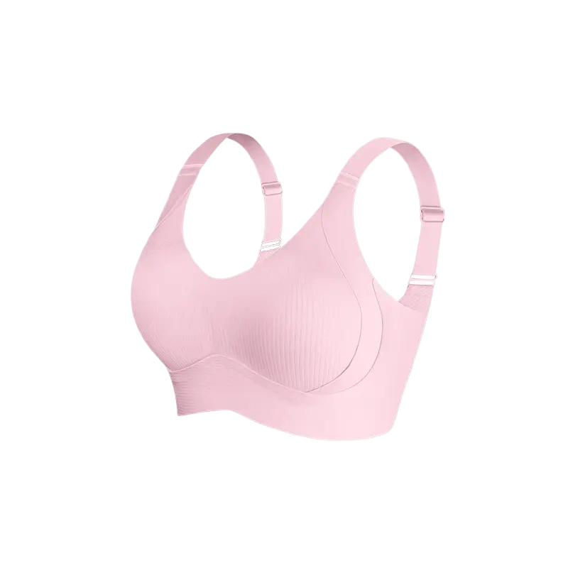 Women's Solid Wireless Bra, ComfortableBreathable Push Up Bra