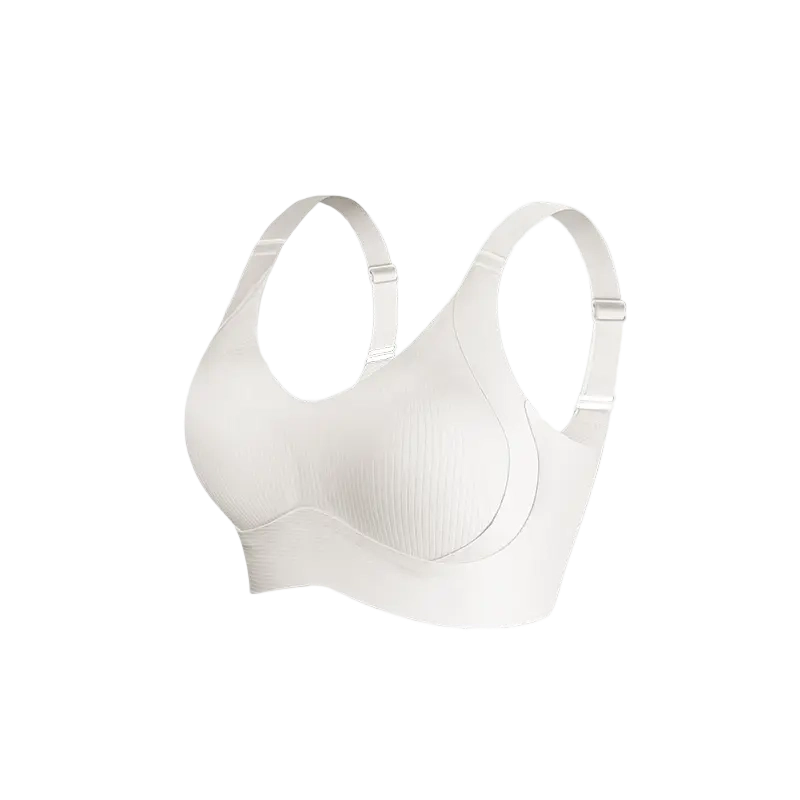 Women's Solid Wireless Bra, ComfortableBreathable Push Up Bra