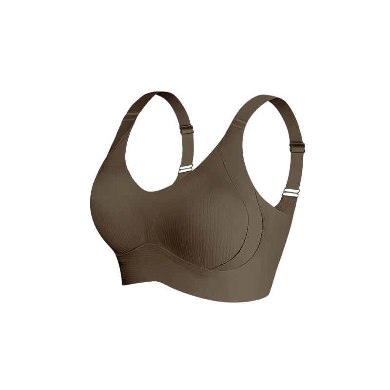 Women's Solid Wireless Bra, ComfortableBreathable Push Up Bra