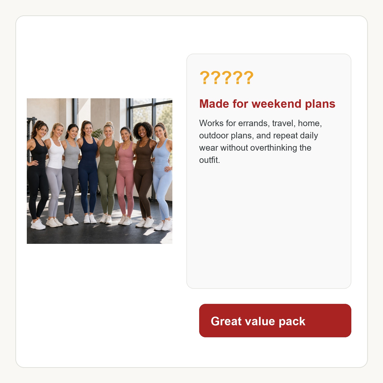 Women's Weekend Ribbed Active Tanks - 8 Pack