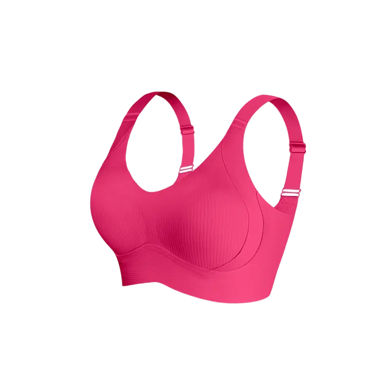 Women's Solid Wireless Bra, ComfortableBreathable Push Up Bra