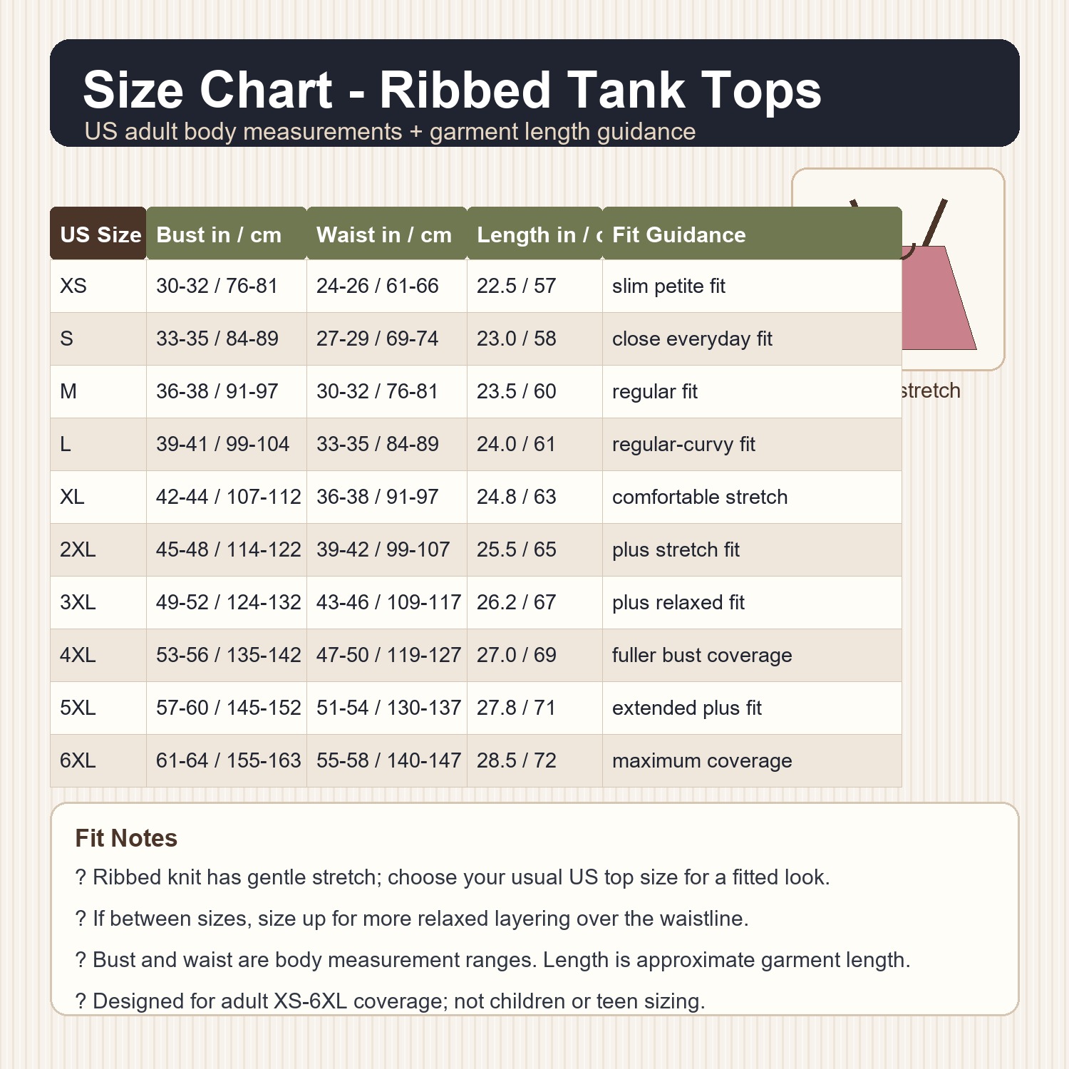 Women's Essential Ribbed Tank Tops - 8 Pack