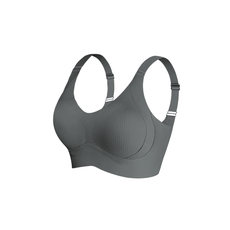 Women's Solid Wireless Bra, ComfortableBreathable Push Up Bra