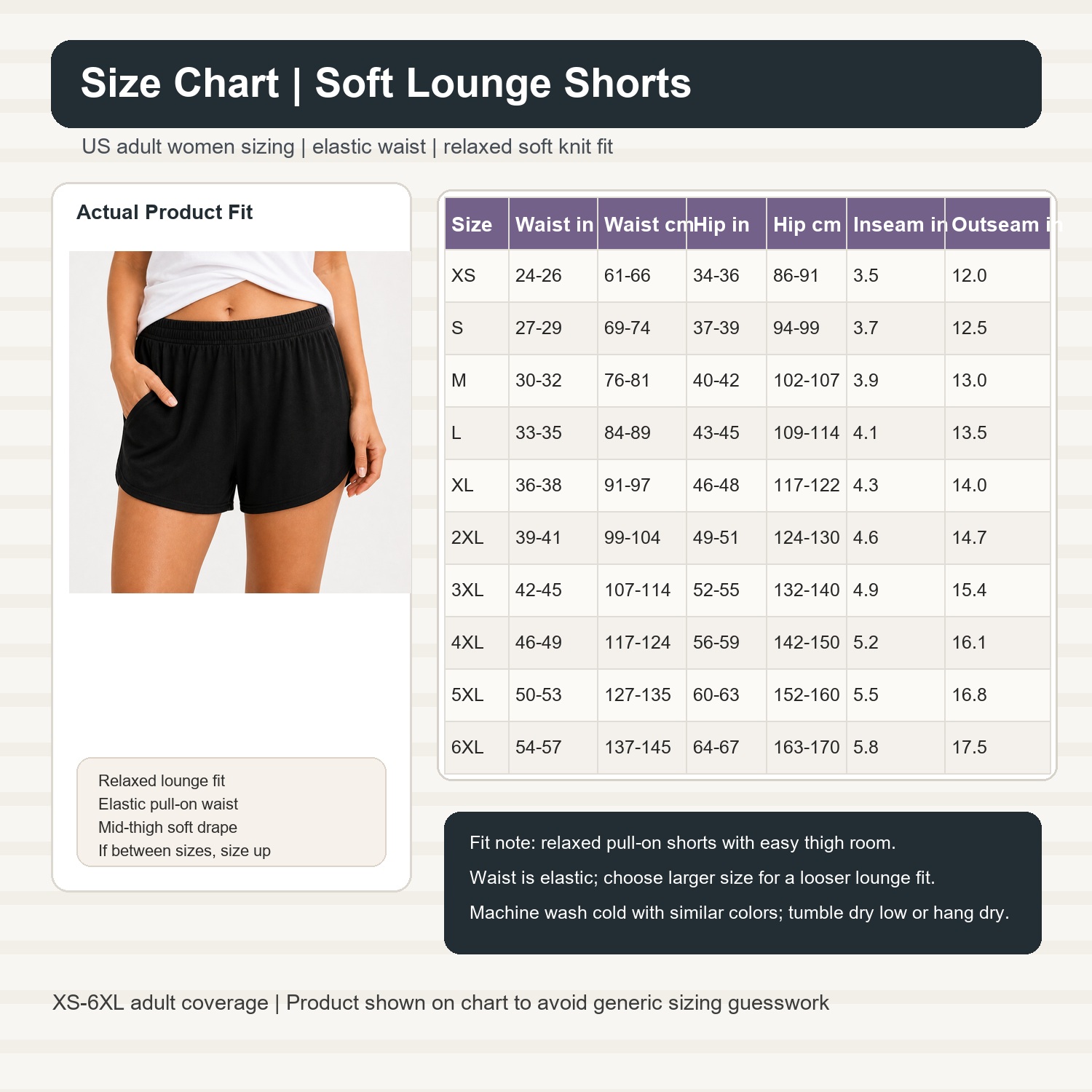 Women's Soft Lounge Shorts - 8 Pack