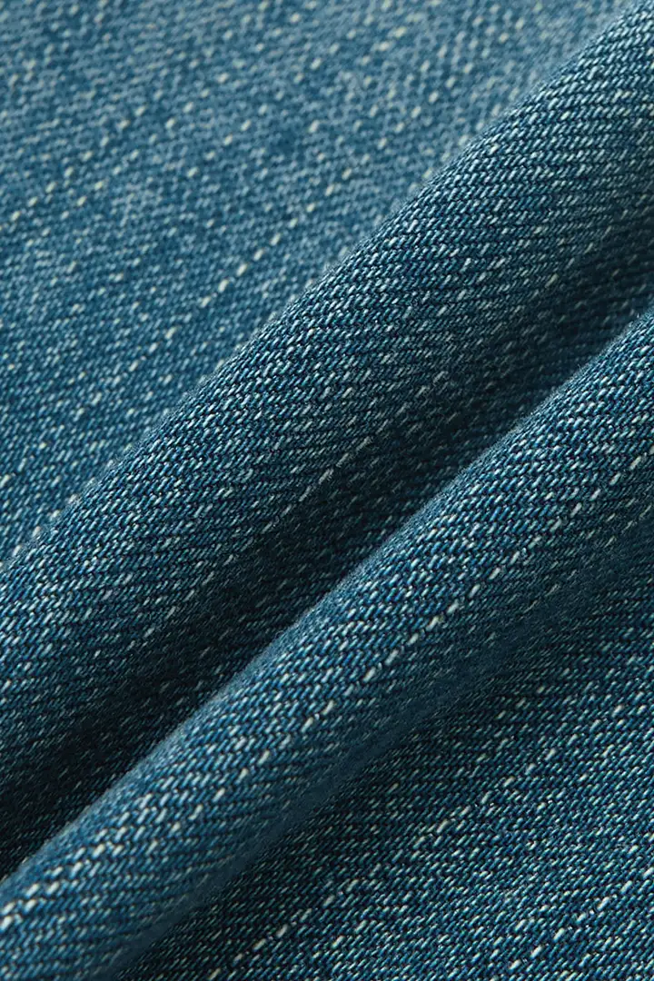 Women's Mid-Rise Pleated Cropped Jeans — Stretchy, Slim-Fit, Comfortable & Versatile
