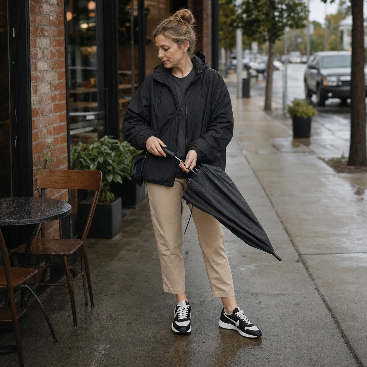 Women's Waterproof Lightweight Zip Up Jacket