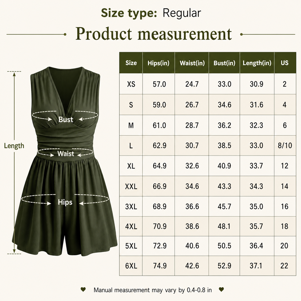 Women's Ruched Deep V Ribbed Romper