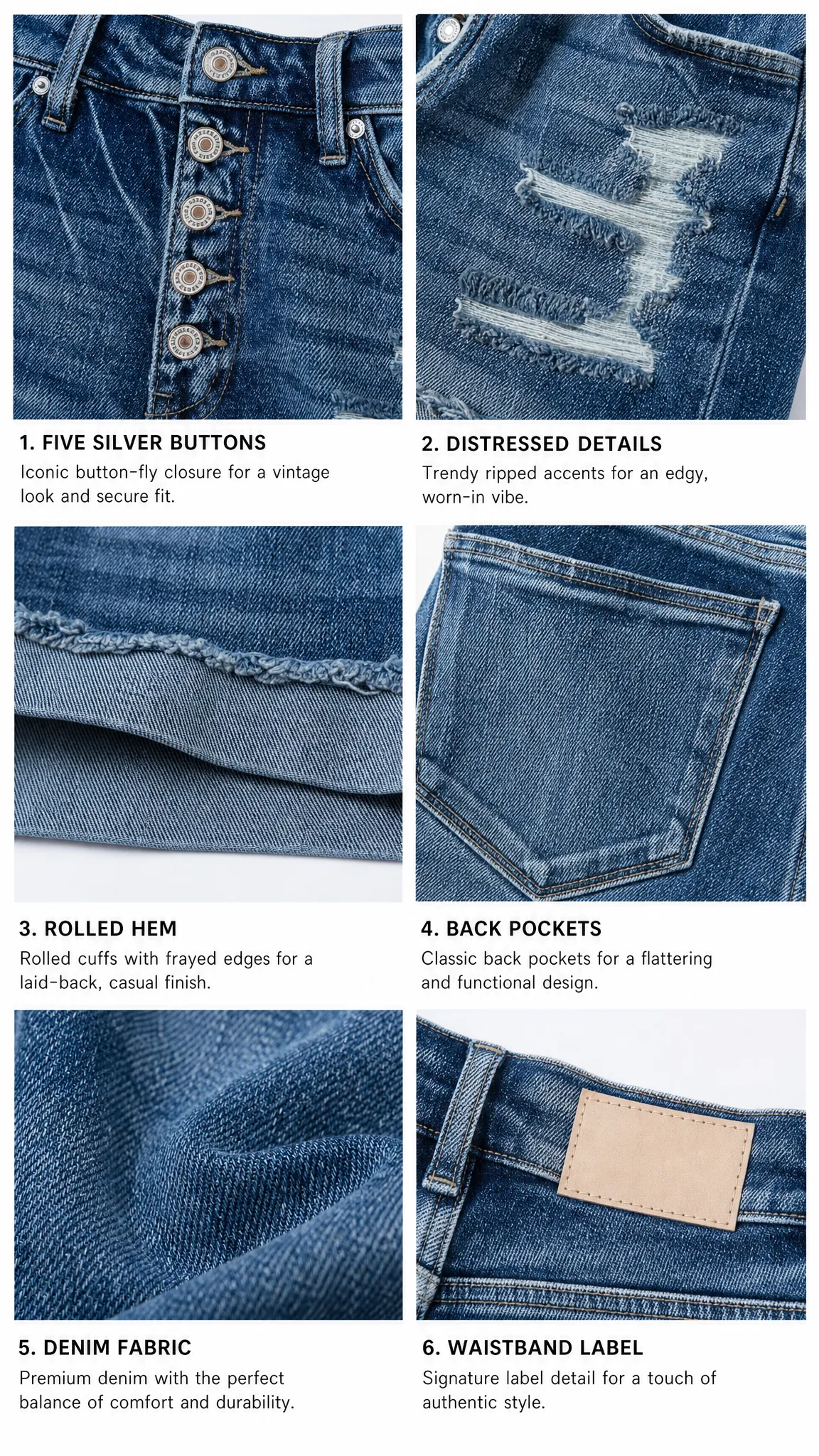 ⚡FINAL SALE⚡Women's Casual Denim Shorts Summer Jeans Stretchy Hot Short Pants