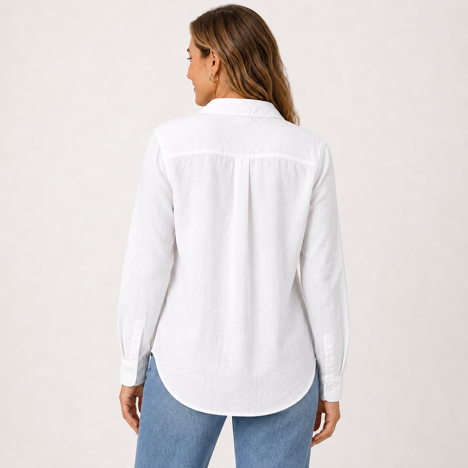 Women's Airy Button Front Shirts - 8 Pack