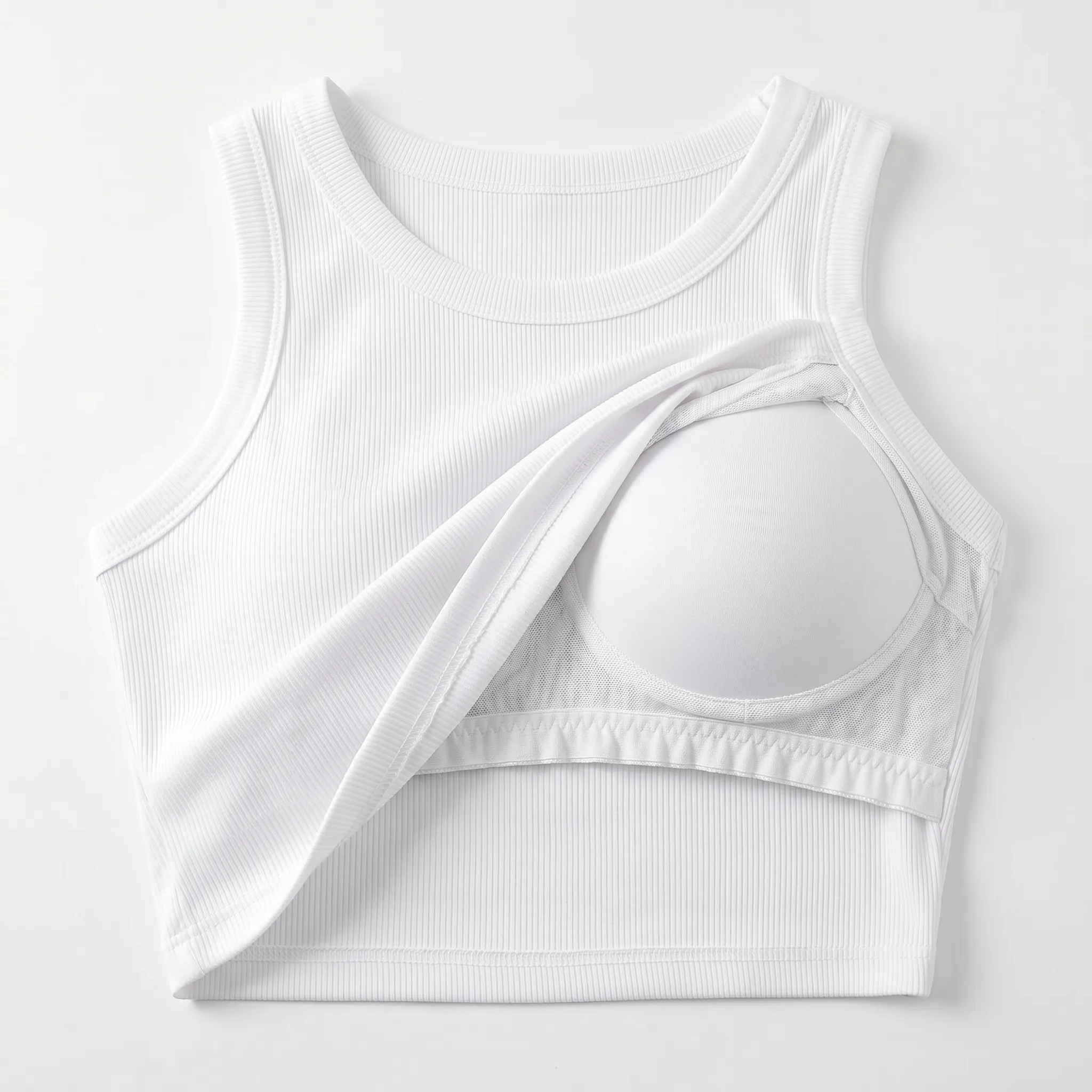 Women Going Out Built-in Bra Tank Top