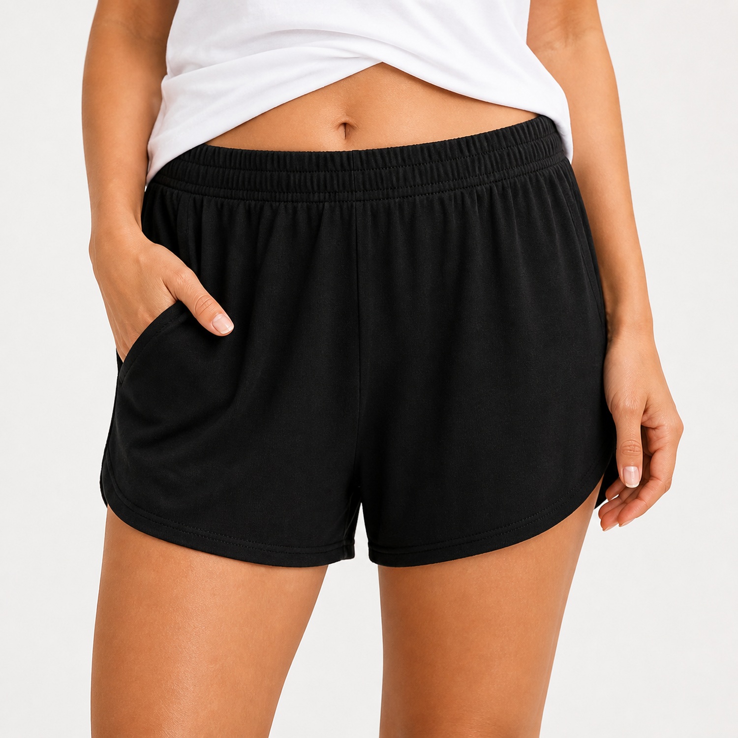 Women's Soft Lounge Shorts - 8 Pack