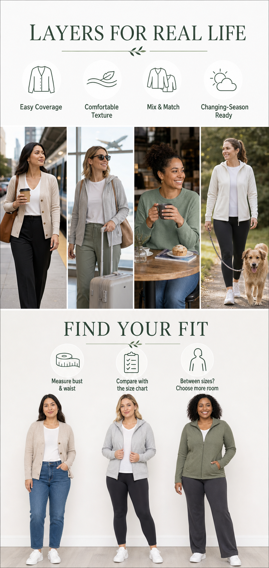 Women's Relaxed Henley Raglan Knit Sweater