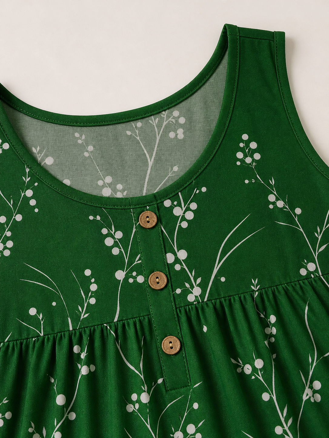 Plus Size Sleeveless Tree-Print Pocket Maxi Dress - 8 Pack image 5