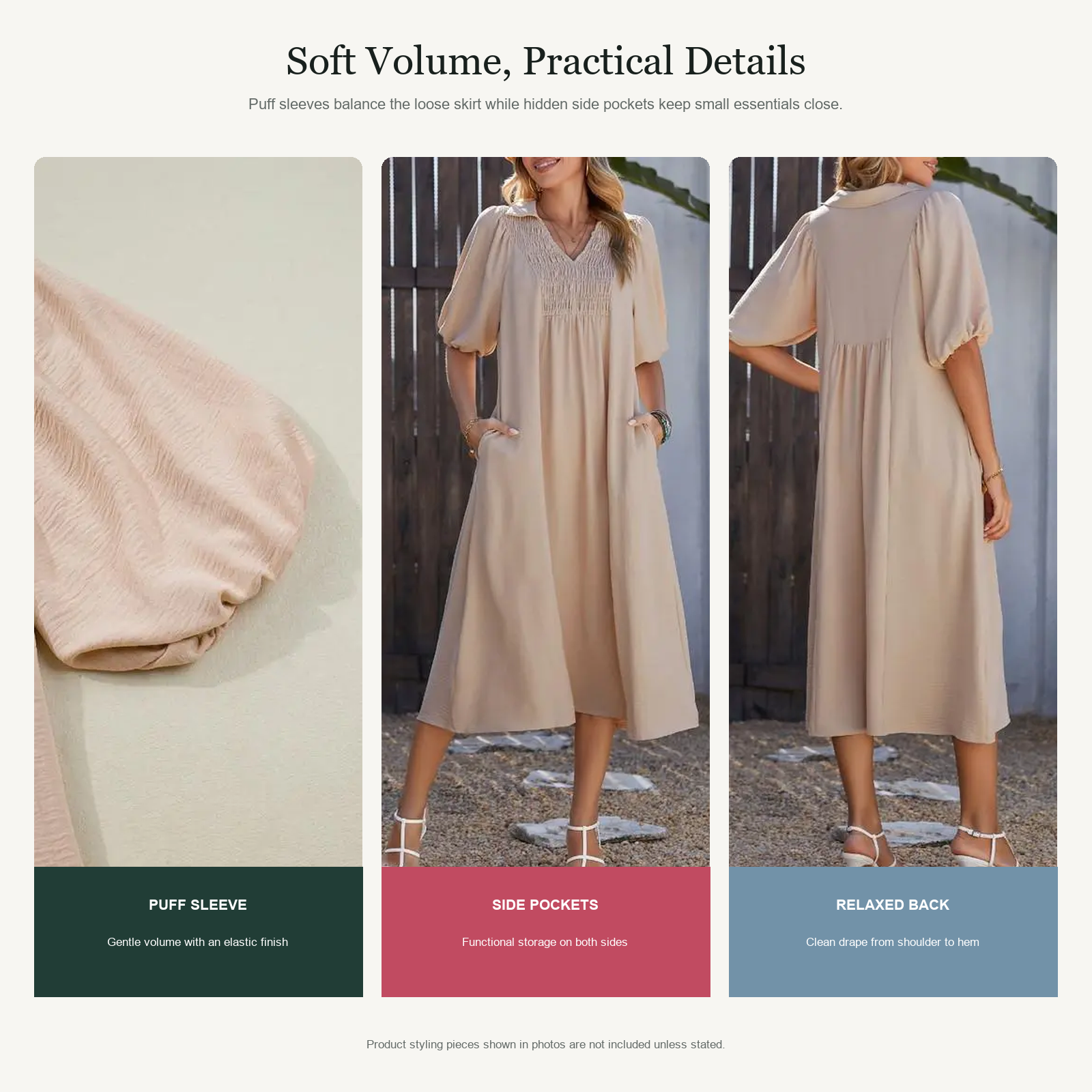 Soft Volume, Practical Details