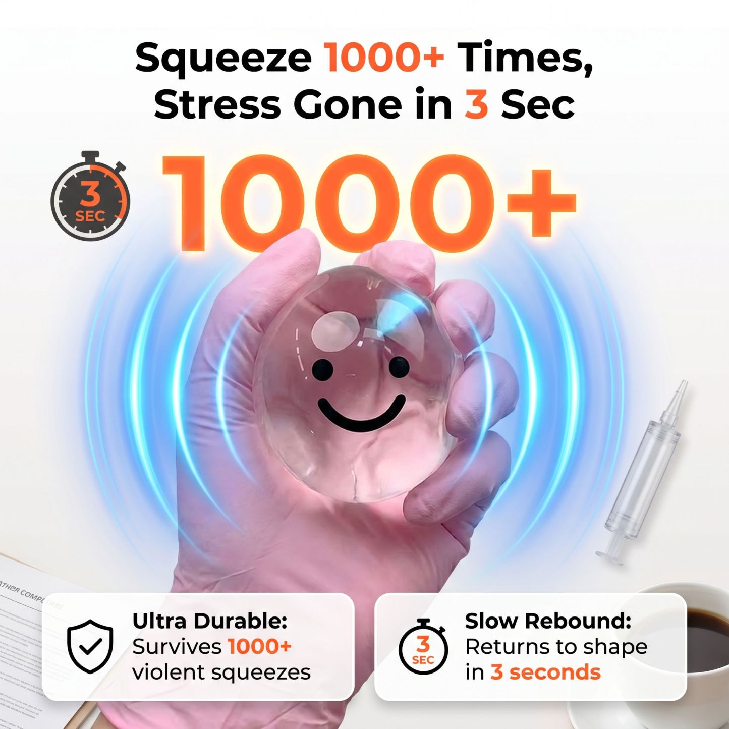Crystal Ball Squishy Stress Relief Toy