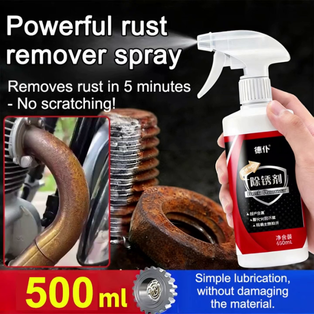 Pro Rust Remover Spray for Instant 3-Second Shield!