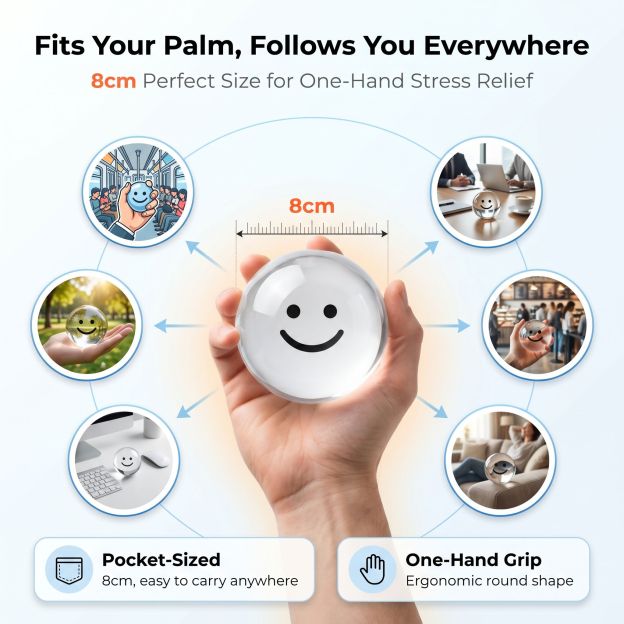 Crystal Ball Squishy Stress Relief Toy