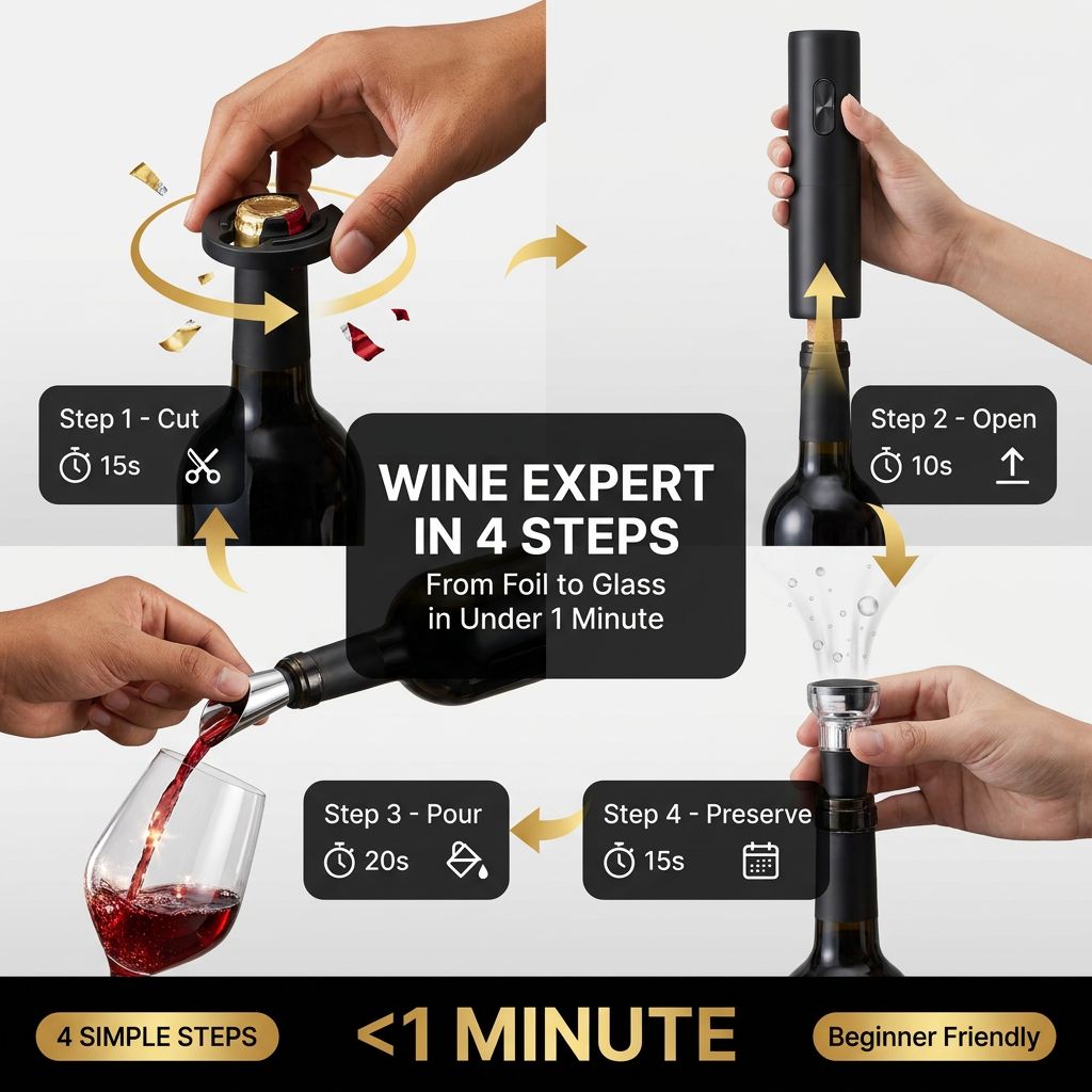Smart Electric Wine Opener
