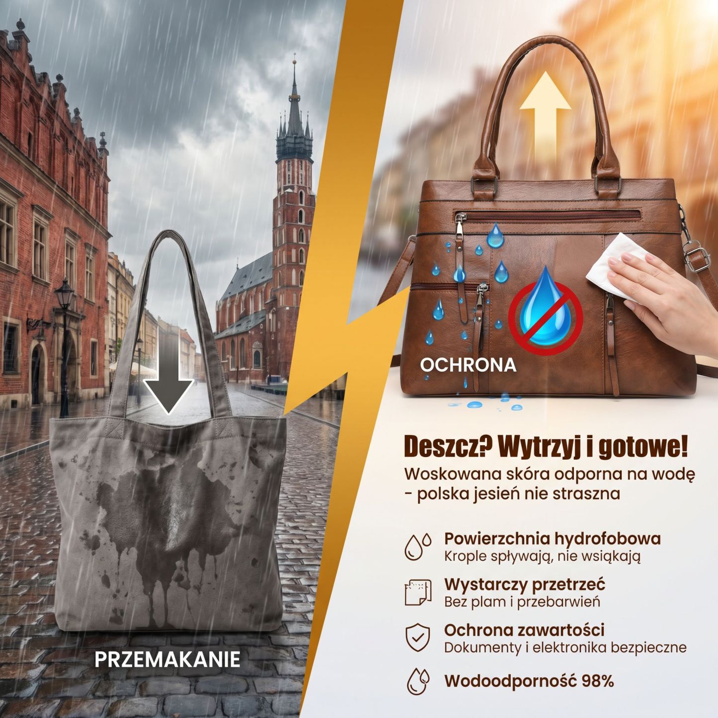Elegancka, retro damska torba typu tote – duża pojemność, na ramię i przez ramię