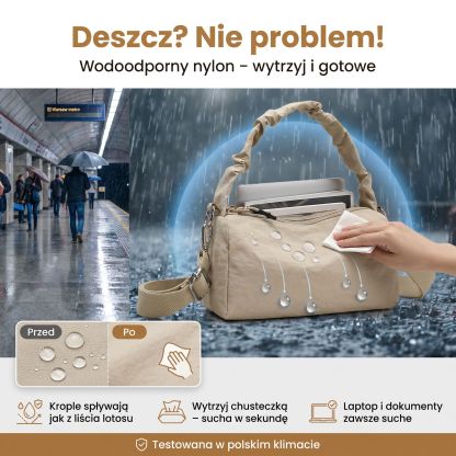 Modna damska torebka na ramię, nowość 2026