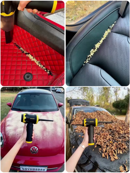 Oferta -40%! Bezprzewodowy Odkurzacz Huragan Błyskawicznie Czyści Auto!