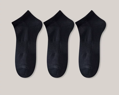 Men's Girl socks, men's autumn and winter sweat absorbing white short socks, youth sports anti odor socks, spring and autumn mid tube socks