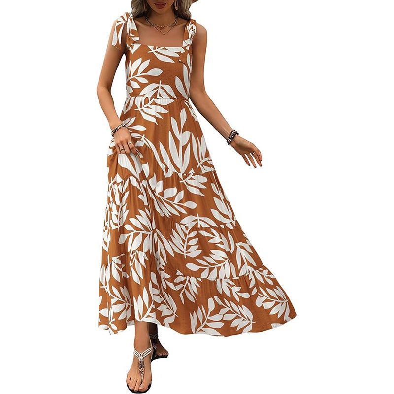 Floral Dress Sleeveless and Elegant  MOQ 10