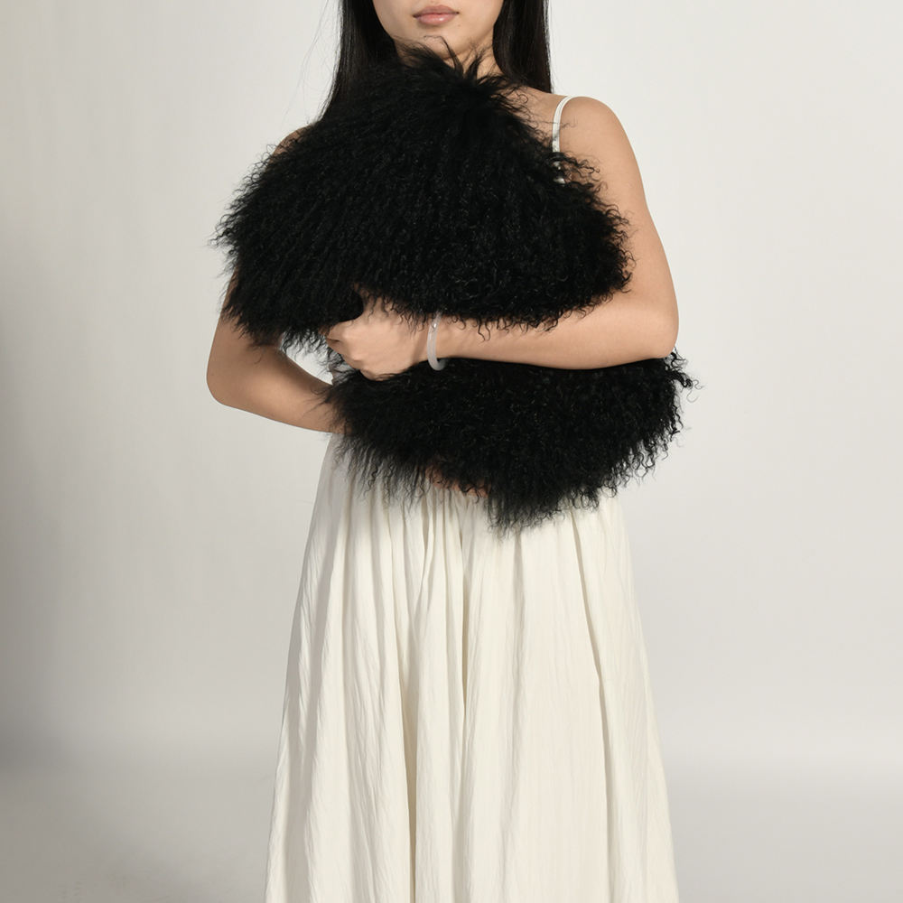 Design Party Evening Natural Fur Handbags Purse  10PCS 403