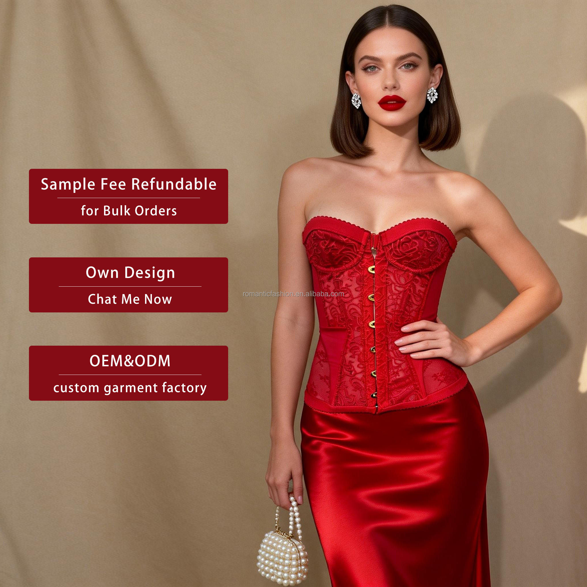 Sleeves High Waist V-Neck Sexy Waist Closing Short MOQ 10PCS