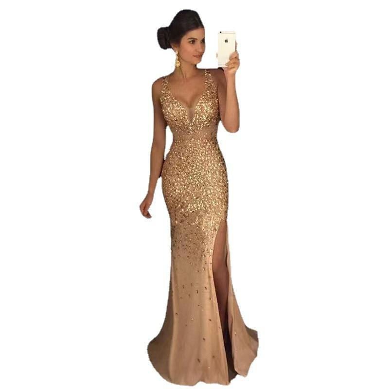 Elegant Arabic Dubai Evening Dress MOQ 5pcs