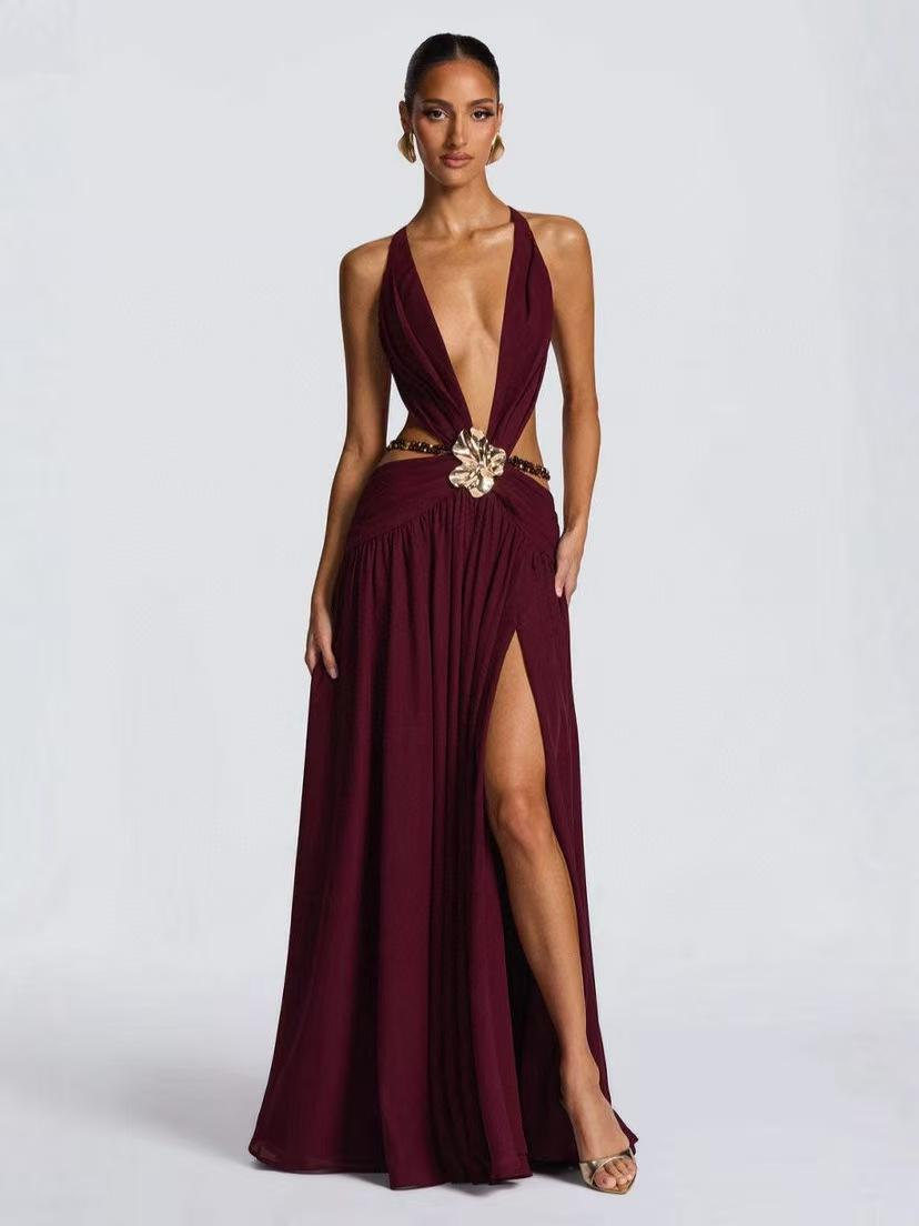 [Copy]Double Breasted Blazer High Waist Pleated Midi Skirt  MOQ 10PCS