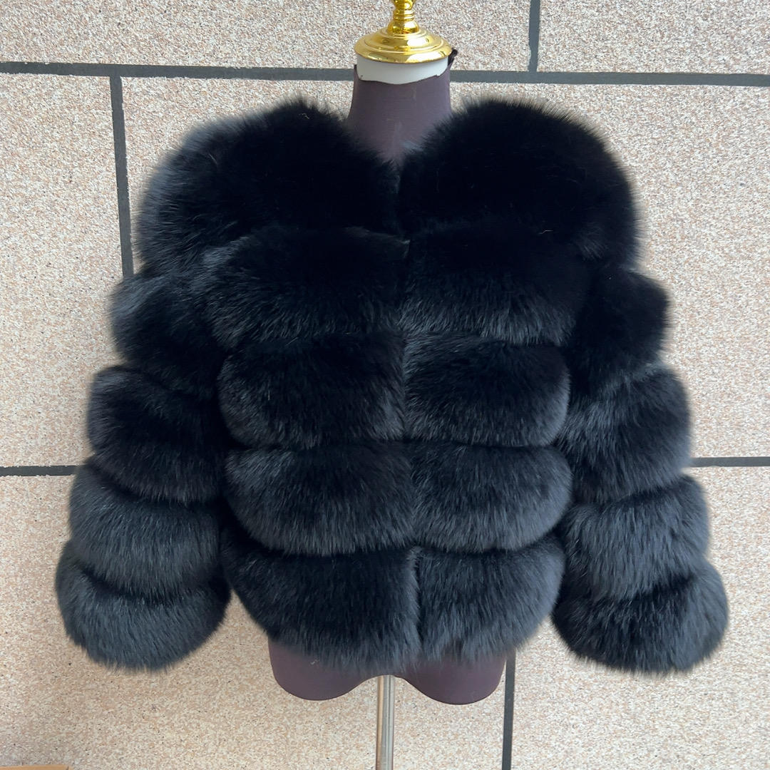  Winter Multi Colored Real Fur Raccoon Jacket MOQ 2pcs!+