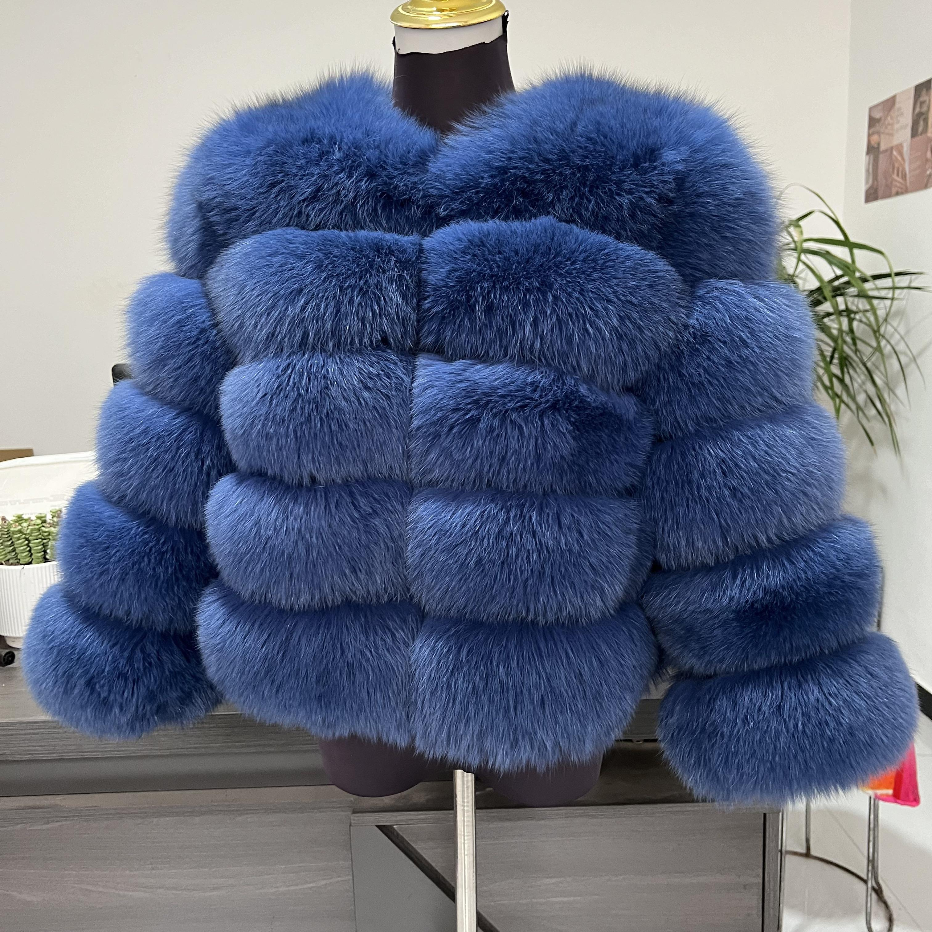  Winter Multi Colored Real Fur Raccoon Jacket MOQ 2pcs!+