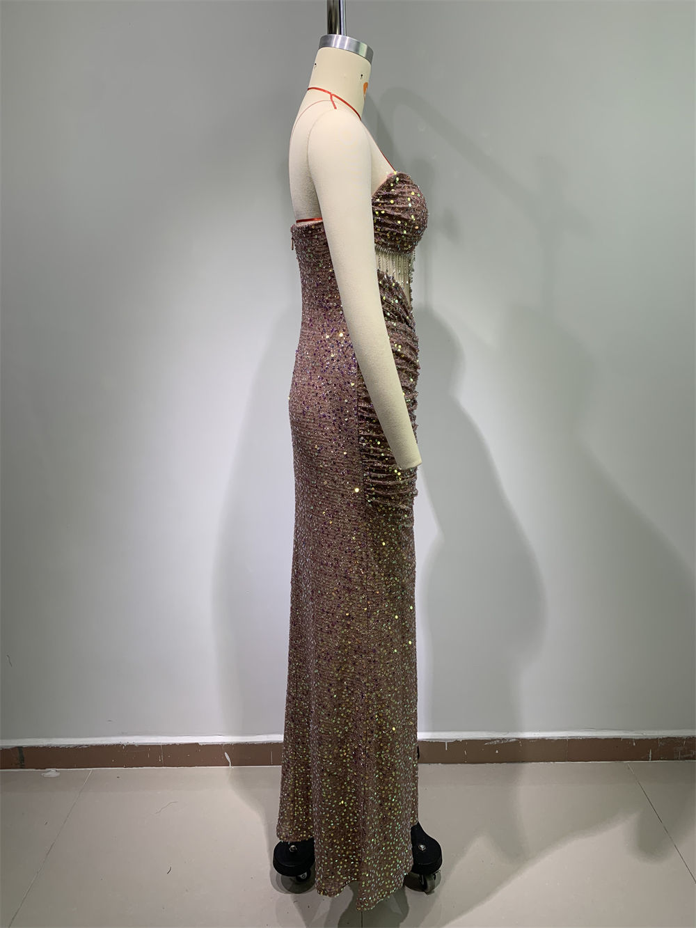 Sexy Womens Clothing Celebrity Party Runway Long Elegant Evening Dress 6pcs 370